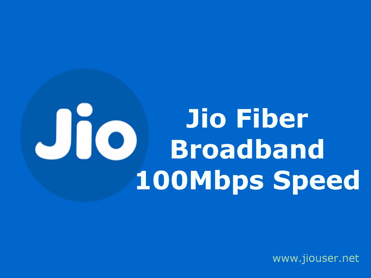Jio Fiber Broadband plans welcome offer