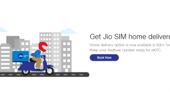 Jio is Now Offering Free Home Delivery of its Jio SIM in More Than 600+ towns