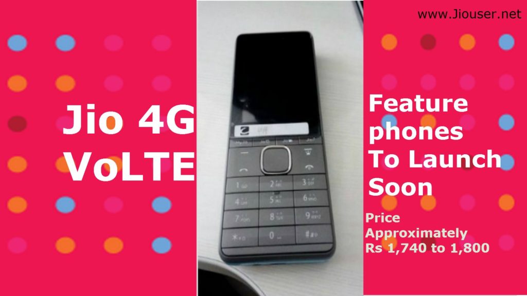 Jio VoLTE Feature Phone