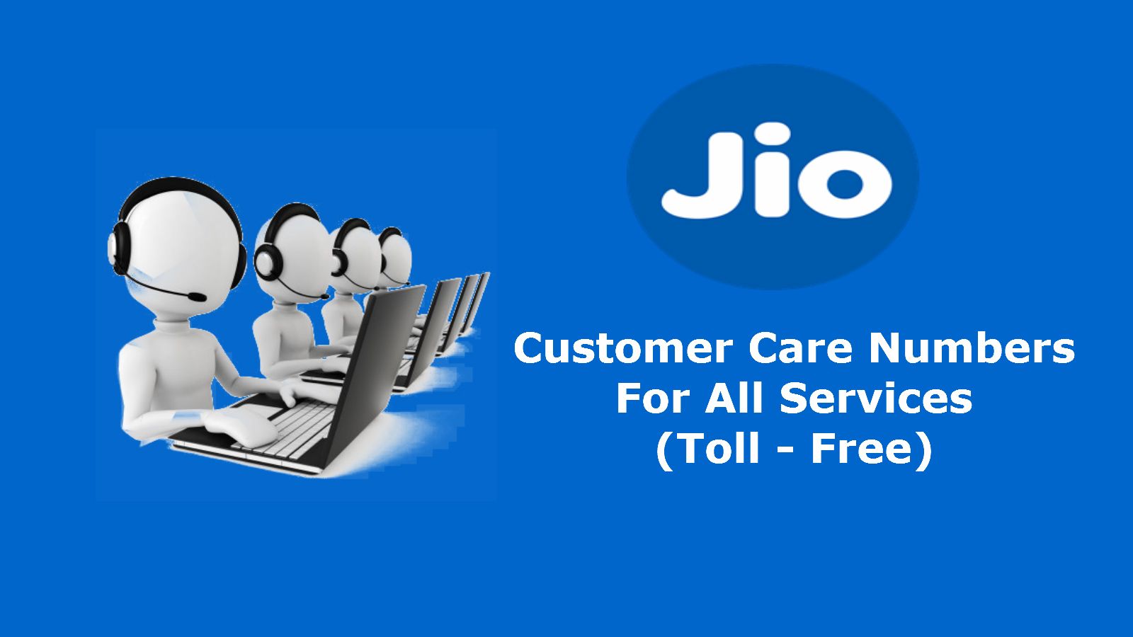 Jio customer care number