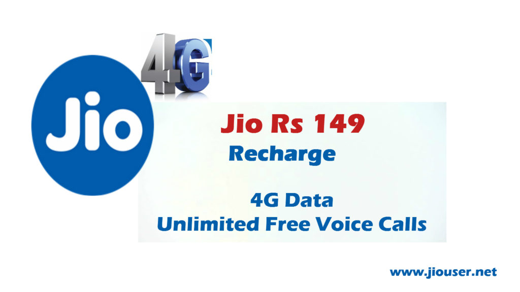 Jio 149 Recharge plan deatails