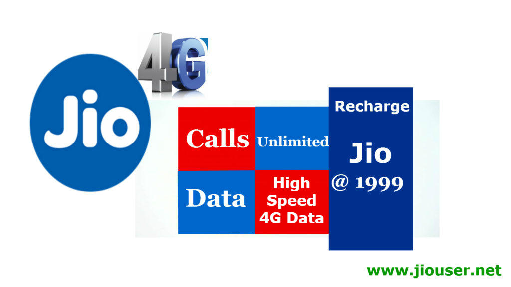 Jio 1999 Recharge Online Plan Details