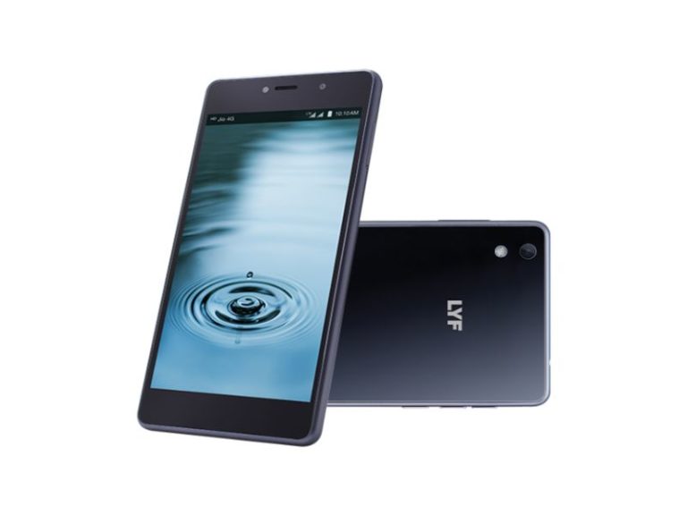 Lyf mobile water 1 black in india