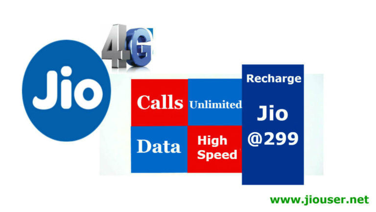 Jio 299 Recharge Plan Details