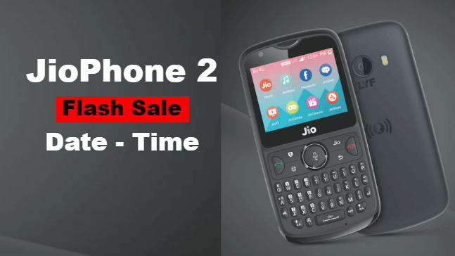How to book JioPhone 2 Flash Sale