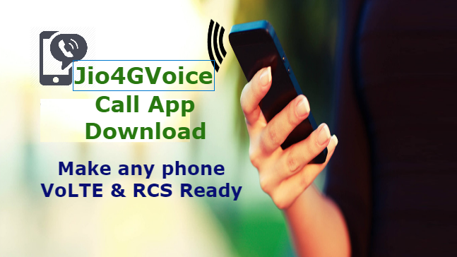 Jio 4G Voice Call App Download