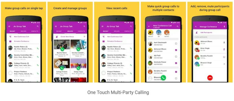 Jio Group Talk App