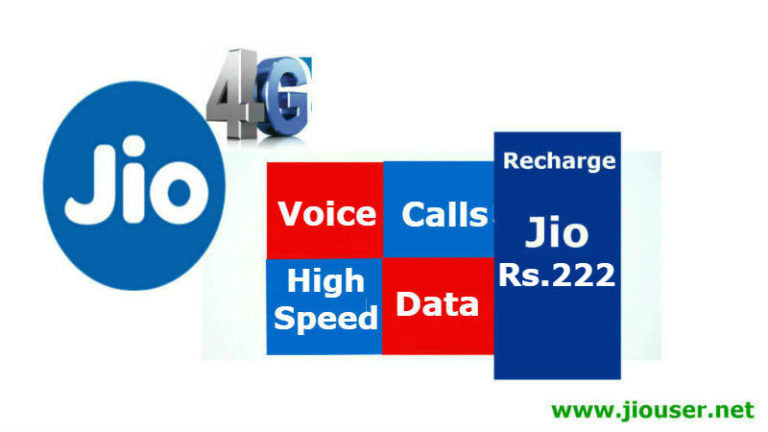 Jio 222 Recharge