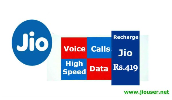 Jio 419 Recharge