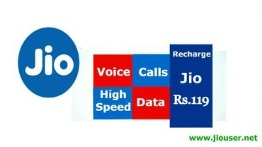 Jio 119 Recharge