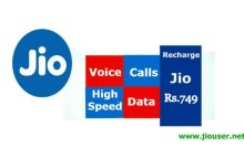 Jio 749 Recharge